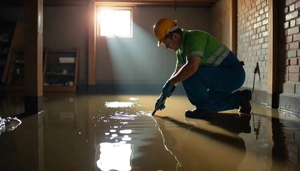 Professional water damage restoration services in McDonald, OH
